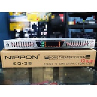 NIPPON STEREO 10-BAND GRAPHIC EQUALIZER EQ-38/EQ38
