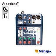 Soundcraft Notepad-5CH | มิกเซอร์อนาล็อก 5 อินพุต เชื่อมต่อแบบ USB Audio Interface Small-format Anal