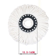 Universal Mop Head Refill Rotating Spin Mops Microfibers Round 16mm Mopping Head Microfiber Rag Mop Cloth Replacement Clean Tool