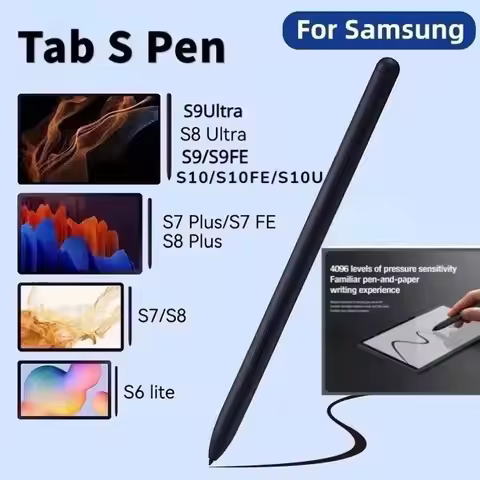 For Samsung S Pen for Samsung Galaxy Tablet S8 S7 FE S6 Lite S7+ S8+ S9 S9FE Tablet Pen Stylus Touch