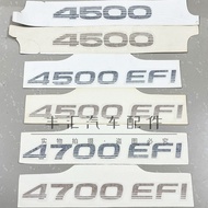 Land Cruiser LC80/100 Body Back Sticker 4500/4700 Sticker EFI Body Decoration Sticker Color Strip