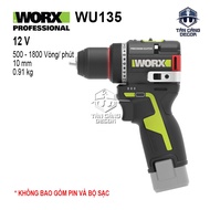 Worx WU135 12V Cordless Drill (Body)