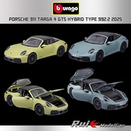 Now 1: 18 Targa4 GTS Hybrid Type 992.2 2025 Car Model