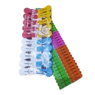 Clothes Pegs Plastic Small And Large Mixed Colors