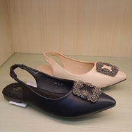 Sepatu Flat Simple 2Step/Ck.2 - Sepatu Sandal Wanita