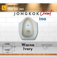 Closet Jongkok Merk Ina - Ivory / Closet Jongkok ina warna ivory