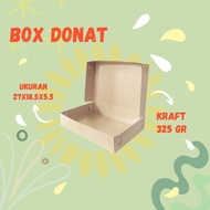 Donut's BOX CUSTOM (Brow Pack ~~~ Kraft Packaging)