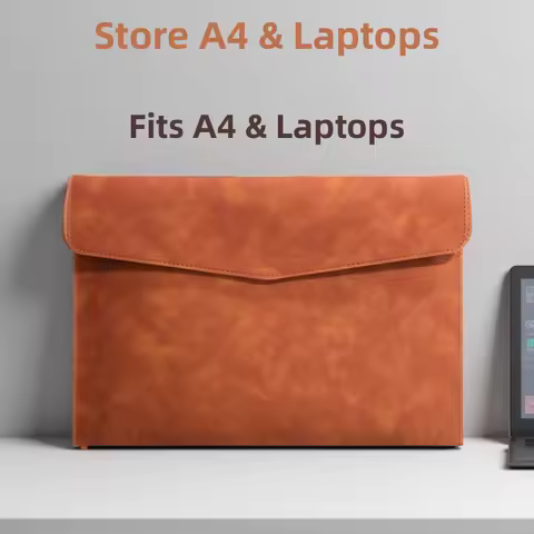 A4 File Storage Bag Simple File Folders Business Office School File Organizer Bags Laptop Sleeve