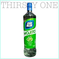 GSM BLUE 1LITER MOJITO (GLASS BOTTLE)