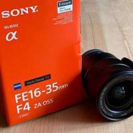 95% New Sony 16-35 Zeiss F4
