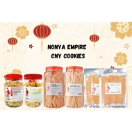 [Buy1 Free 2] Nonya Empire CNY Cookies Arrowhead Chips/Prawn Cracker Fries