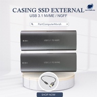 Portable USB 3.1 External SSD Case – NVMe & NGFF | Super Fast External SSD Casing Type-C