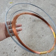 Steel Combo to make a Cuckoo's face. Bimetallic 0.6 (110m), 3m 1.5ly, 3m 2ly