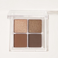 PhấN MắT Cosmic Crystal Eyeshadow Quad-Higher Self 4-Clor Matte Glitter Eyeshadow Palette Gold Bronz