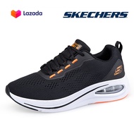 Skechers สเก็ตเชอร์ส รองเท้าผู้ชาย Men GOrun Arch Fit Day Break Running Shoes - 222388-BKW Arch Fit Machine Washable Ortholite Ultra Go