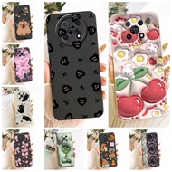 For Huawei NovaY90 CTR-LX2 CTR-LX1 CTR-LX3 Case For Huawei Nova Y90 Casing Cute Cat Luxury Fashion L