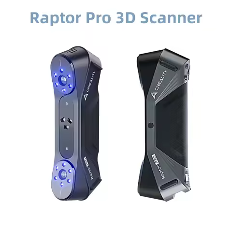 Creality Raptor Pro 3D Scanner Dual Mode 22+7 Blue Laser Line/NIR 0.02mm Accuracy 60FPS Anti-Shake T
