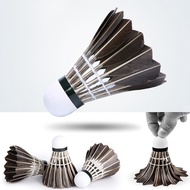 Professional Badminton Shuttlecock Black Goose Feather Badminton Shuttlecock Training Sport Badminto