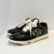 Dior B27 Uptown 緹花 黑色光滑 小牛皮 低筒 39號 運動鞋