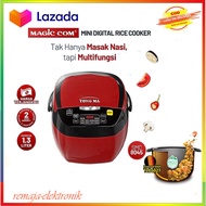 MAGIC COM DIGITAL YONGMA SMC 8045 - (13 LITER)Warna Merah