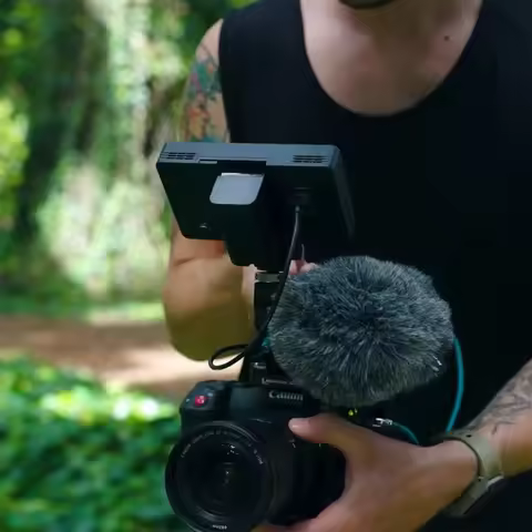 Osee Lilmon 5 DSLR Camera Field Monitor 5.5 inch Touch Screen with 3D LUT HDR 4K HDMI in & Out 1000 