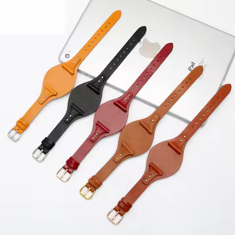 New High Quality Watchband 18mm for FOSSIL ES4045 ES4114 ES4113 ES3625 ES3616 Genuine Leather Strap 