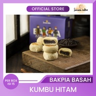 JA01D | BAKPIA JUWARA SATOE [ ISI 15 ] BAKPIA BASAH KUMBU HITAM - OLEH