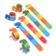 Dinosaur Slap Bracelets l Dinosaur Snap Band l Snap Watch Birthday Goodie Bag Party Favors Children 