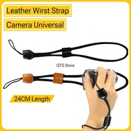 Leather Wrist Camera Strap for Canon Nikon Sony A5100 5T 5R A6000 GM1 A6300 NX3000 Hand Strap