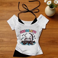 Cropped Top - Manga-Inspired Baddie Style for Ladies | Clearance Sale