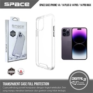 Space Military Tested Clear Case Apple Iphone 14 Plus Pro Max Casing