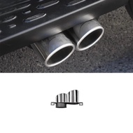 ชุดแต่ง GWM Tank 300 Tank 300 2025 สแตนเลสสีดำสีเงินท่อไอเสียคู่ด้านข้างรถ ท่อไอเสียจำลอง