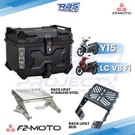F2 Moto Y15/LC V8 RACK LIPAT + F2-Moto TOP BOX SET