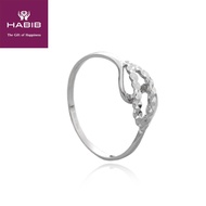 HABIB 750/18K White Gold Ring GRT290