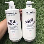 Goldwell Just Smooth Conditioner Shampoo 1000mlx2