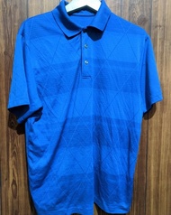 Kaos Polo Berr Nogan Biru Motif