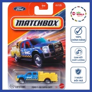 Ford F-550 Super Duty JBP51 Fire Truck Matchbox Model Vehicle.