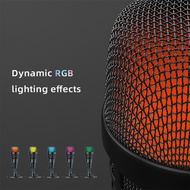 [LIS1] USB Condenser Microphone Plug and Play Gaming Mic for Laptop Phone Recording Live Streaming K