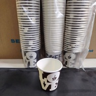 Paper Cup Motif 4 OZ (Contents 50pcs) Paper Cup Coffee Motif 4 OZ Hot Paper Cup Motif 4 OZ