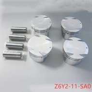 Car accessories engine parts 1 full set piston Z6Y2-11-SA0 STD size for Mazda 3 2004-2012 1.6 BK BL 