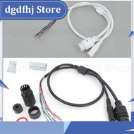 Dgdfhj Shop 9 core POE LAN cable for CCTV IP camera board module RJ45 DC power 12V standard type without 4/5/7/8 wires status LED waterproof