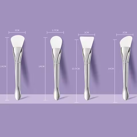Makeup Tools Multifunctional Silicone Facial Mask Brush Soft Hair Facial Brush Applicator For Facial