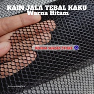 Jala Kain Tebal  Kaku Tipis jaring kain jaring baju senam kain jaring ikan koi box speaker Meteran Murah Lebar 150cm