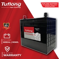 TUFLONG BATTERY 60B24L/NS60L (FORMELY KNOW AS HITACHI BATTERY)