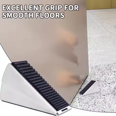 Adjustable Wedge Door Stopper, Multi-Height Door Stop for Carpets, Parquet, Tiles, Non-Slip Bottom G