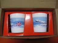 全新 早期 中華航空 B747-200 CARGO 機隊 馬克杯 對杯 瓷杯 水杯 茶杯 咖啡杯 懷舊收藏擺設