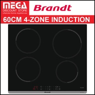 BRANDT BPI1641PB 60CM 4-ZONE INDUCTION HOB