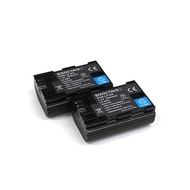 str Set of 2 LP-E6 LP-E6N LP-E6NH Compatible Battery for Canon EOS EOS 70D/EOS 70D MarkII/EOS 6D/EO
