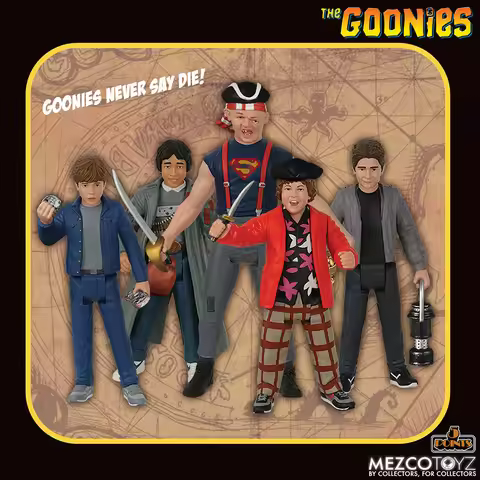 Mezco The Goonies Points Set Da 5 Toys Preordine Action Figures