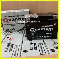 ♞,♘Quantum Motorcycle Battery QTZ5S 4L for XRM, Wave, BeAT, Mio i 125, Soul i 125, Soulty